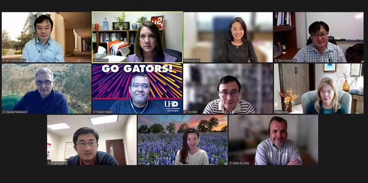 Faculty Leader Zoom Meeting Screenshot